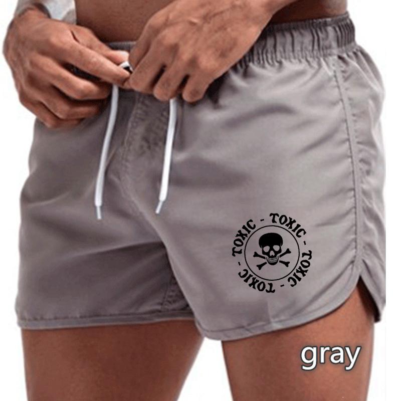 BBK-46 2025 Summer Men's Quick-Drying Swim Trunks Sports Pants Swimwear Beach Shorts Jogging Shorts