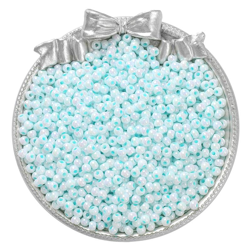 450G High Quality Glass Seed Beads Shiny Glazed Pearl Glass Beads For Earring Bracelet Necklace DIY Jewelry Craft Garment Accessoreis Making