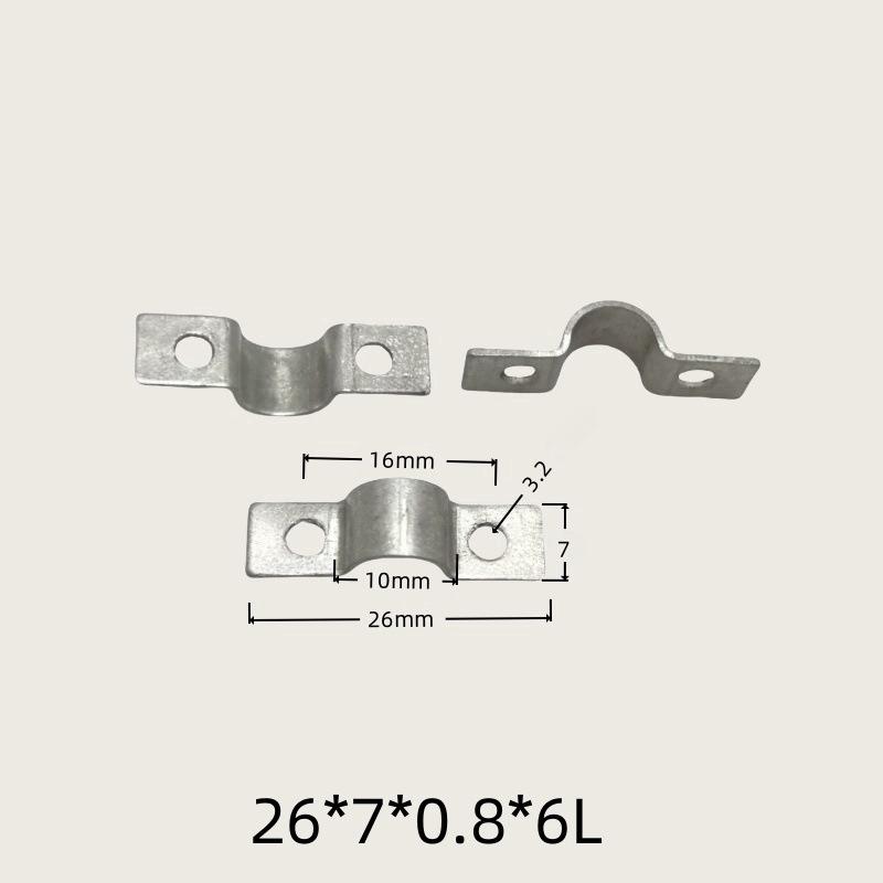 Bridge-Type Metal Wire Clamp Terminal Block Saddle Clip for Lighting Wiring