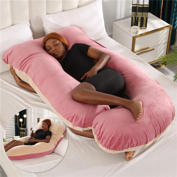 Pregnancy Pillow Sleeping Support Pillow For Pregnant Women J Shape Maternity Pillows Full Body Giant Maternity Pillow Waist Support