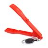 Handheld Fish Gripper with Retractable Keychain Ergonomic Handle Lightweight Portable Multi-function Fish