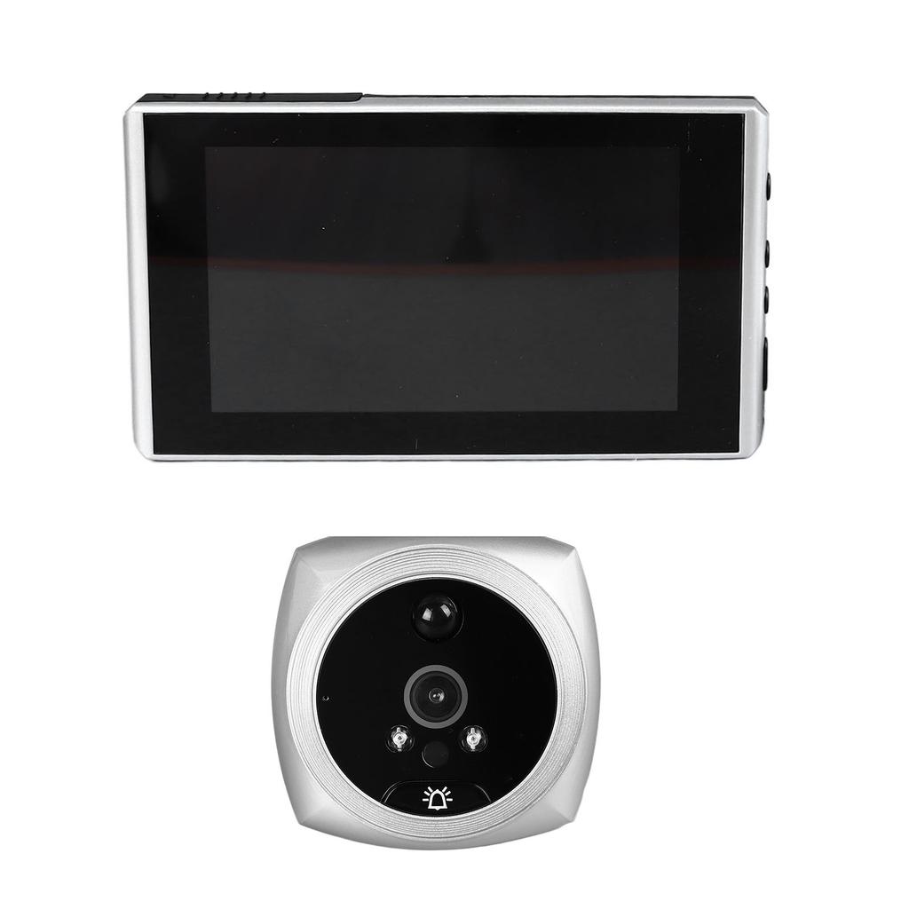 2-мегапиксельная камера для дверного глазка 1080P 4,5-дюймовый экран PIR-обнаружение умная камера-глазок для дома и квартиры