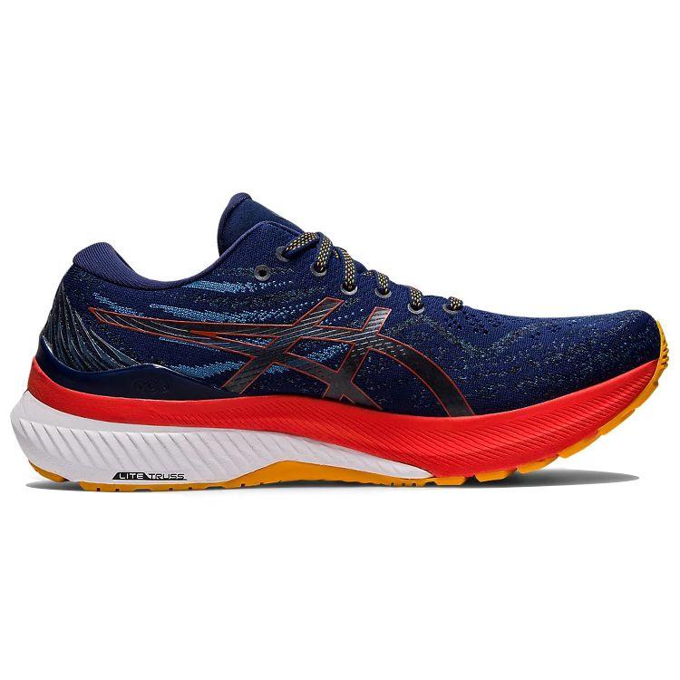 Asics Мужские кроссовки Gel Kayano 29 Deep Ocean Cherry Tomato синие 1011B440-401