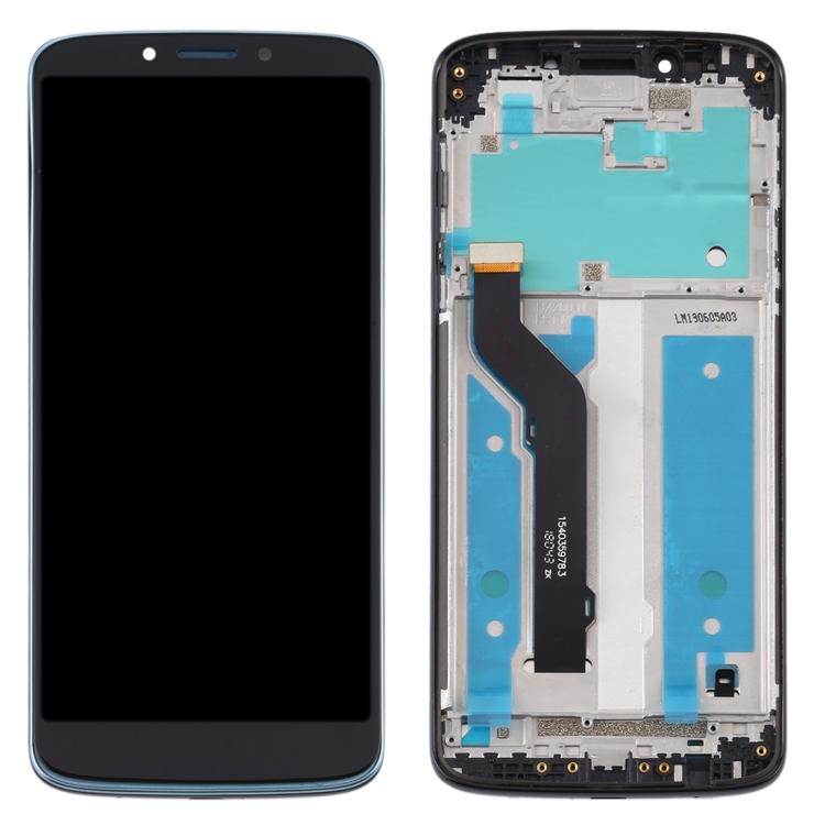 TFT LCD экран для Motorola Moto E5 Plus Digitizer полная сборка с рамкой