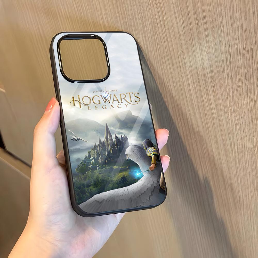 Чехол для телефона H-Hogwartss Legacy Для 17 Pro Max iPhone 18 16 Plus 15 Pro Max 14 12 11 13 Mini X Xs XR PC+TPU Чехол