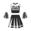 Kids Cheerleading Uniform Set Student Sports Meet Dance Performance Outfit Girls Stage Costume
