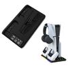 PS5 Slim/Pro Cooling Fan Stand Headphone Holder Disc/Digital Edition Console Cooling Stand USB Charging Dock