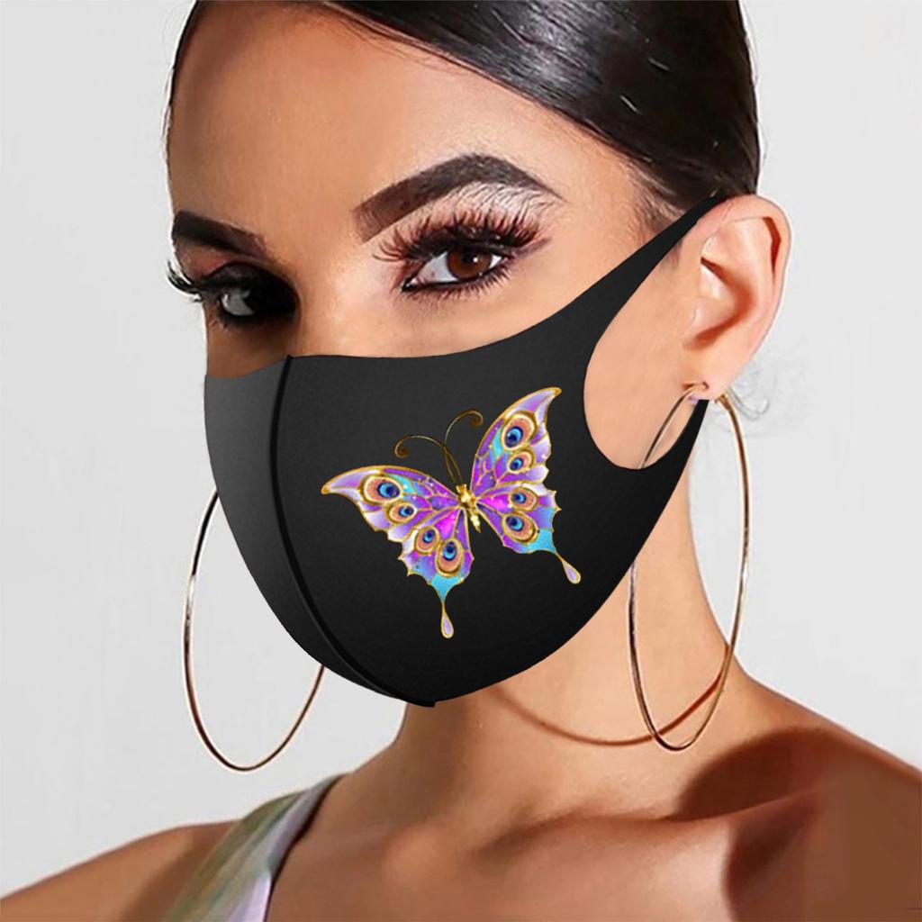 Взрослая маска Маска с принтом для Стираемая маска для лица