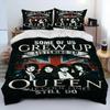 3D Print Freddie Mercury Queen-Rock-Band Bedding Set Duvet Cover Bed Set Quilt Cover Pillowcase Comforter King Queen Size