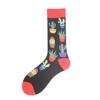 Animal Funny Socks Men Divertidos Happy Aliens Dinosaur Pug Panda Flamingo Cactus Sokken Unisex Novelty Skateboard Crazy Meias 