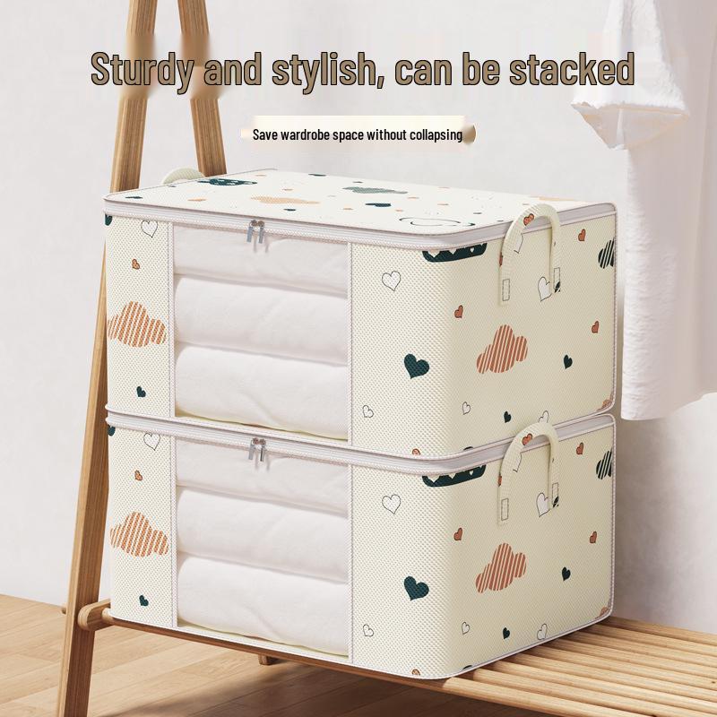 Waterproof Quilt & Clothes Storage Bag with Large Capacity - Transparent & Multifunctional Packing Box