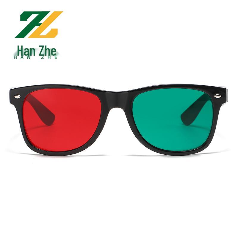 3D Red & Blue Glasses for Cultural Entertainment, Amblyopia & Myopia Training with Projection Support