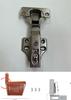 HENGTS 35mm Steel 3-Way Adjustable Cabinet Hinge 3-Stage Soft Closing, 105° Opening for Kitchen, Living, Dining & Home Office