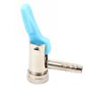 8mm Car Van Bike Tyre Airline Inflator Valve Tire Air Chuck Connector Clip On