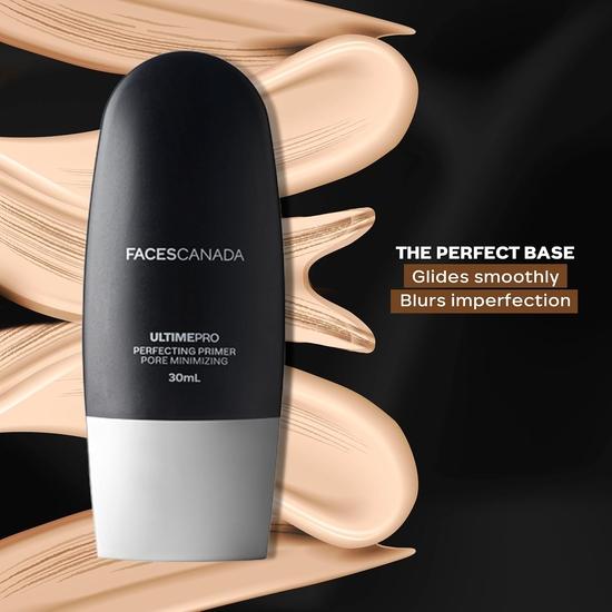 FACES CANADA Ultime Pro Perfecting Primer, 30 мл | Легкий праймер для лица, сужающий поры | Делает макияж стойким | Маскирует поры и мелкие морщинки