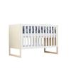 CHRUPPY Baby Bed 60 X 120 Cm Natural and White
