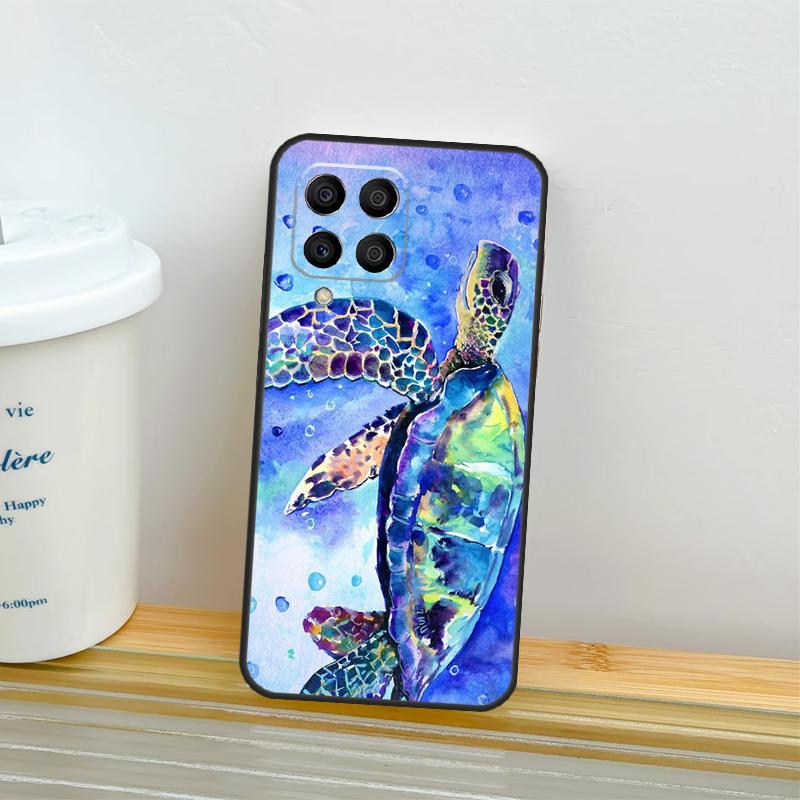Чехол 'Бирюзовая Морская Черепаха Oceanlife' Для Samsung Galaxy M53 M13 M06 M16 M31 M11 M35 M55 M15 M56 M36 M12 M32 M52 M14 M34 M54