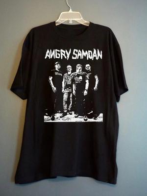 Винтажная футболка унисекс с участниками группы Angry Samoans Sto 5XL BL1783