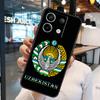 Чехол для Xiaomi Redmi Note 13 Pro 10 11 12 14 15 Pro Plus Redmi 15C 14C 10C 12C 13C 15 с флагом и гербом Узбекистана