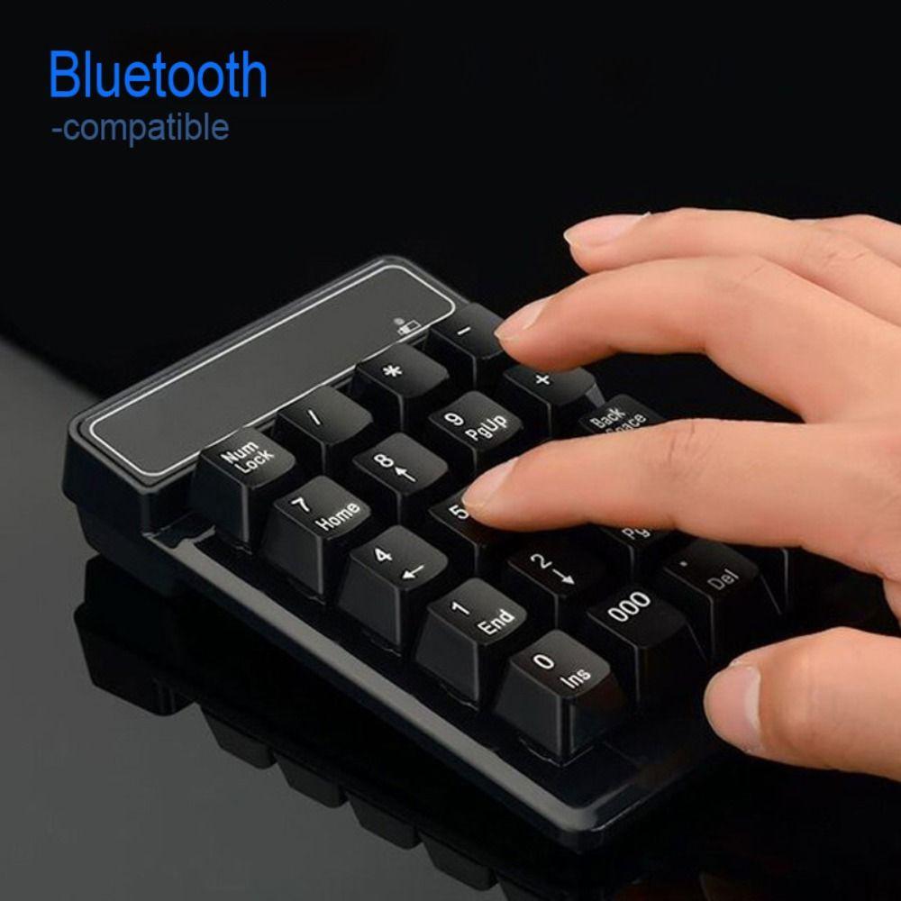 2,4 ГГц Беспроводная Проводная Клавиатура Bluetooth Мини USB Цифровая Клавиатура 19 Клавиш Цифровой Блок Клавиш Numpad Приемник для Бухгалтерского Ноутбука ПК