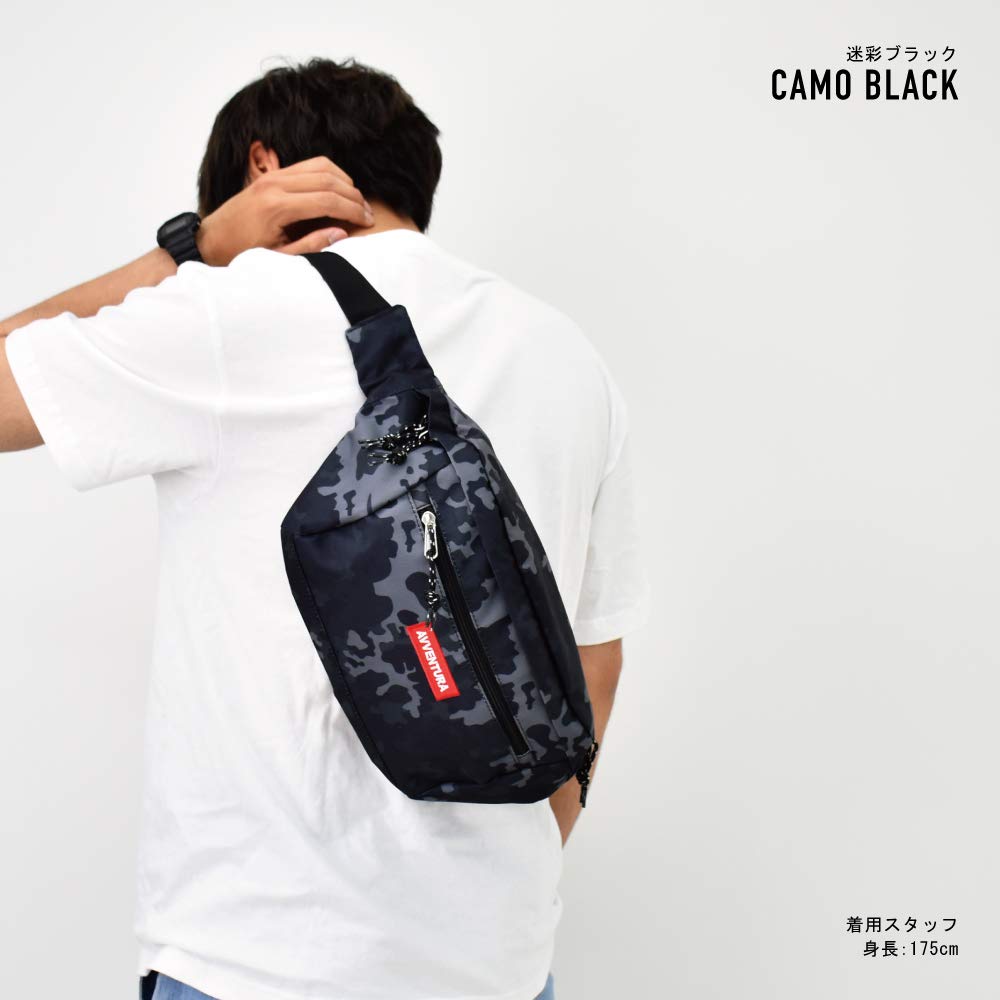 Body Waist Large Crossbody Crossbody One Shoulder 0024 [Aventura] Bag, Pouch, Men's, Women's, Capacity, Running, Bag, Small, Lightweight, Bag,