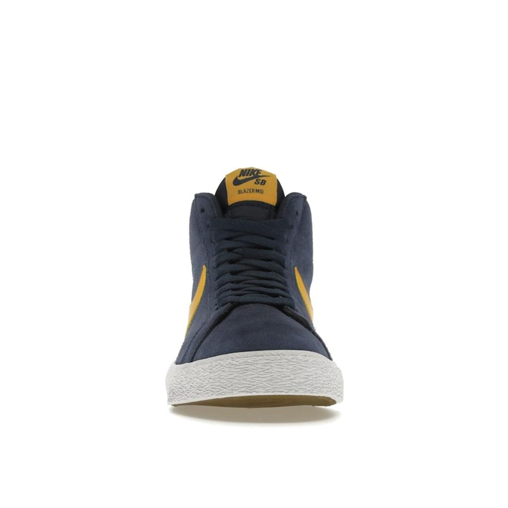 Nike Кроссовки унисекс Blazer Mid SB Michigan Blue Navy White 864349-402