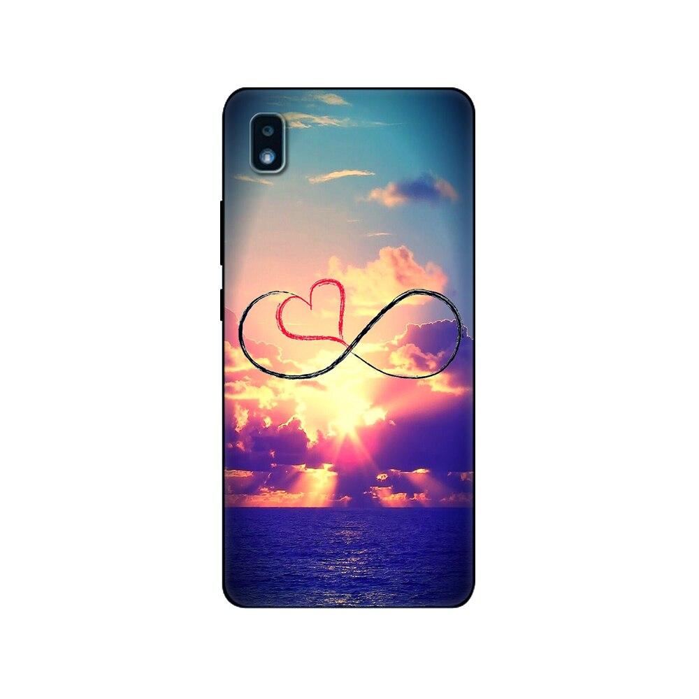 Для ZTE Blade 20 Смарт-чехол для телефона Задняя крышка для ZTE Blade L210 L8 Axon 11 SE 5G Чехол Черный ТПУ Чехол Розовый Аниме Космическая машина