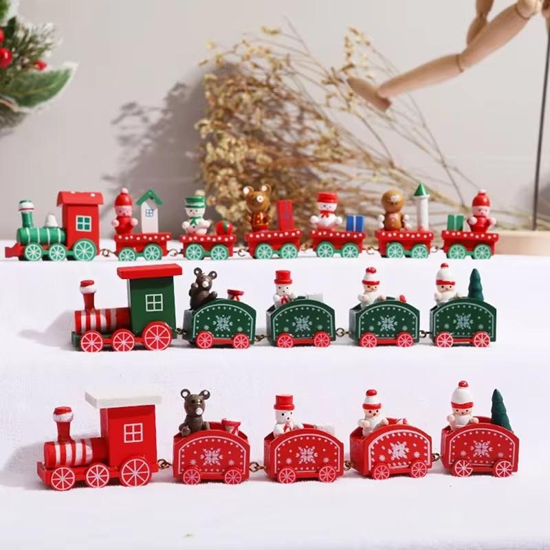 Christmas Train Ornament New Year Gift Christmas Decoration For Home Navidad Xmas Decor Merry Christmas Natal Noel