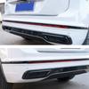 Накладки на задний бампер Наружные молдинги Для VW Tiguan L Автоаксессуары Глянцевый черный