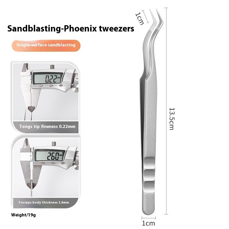 High Precision Eyelash Tweezers Beauty Eyelash Professional Grafting Eyelash High-Precision Flowering Tweezers Makeup Tools