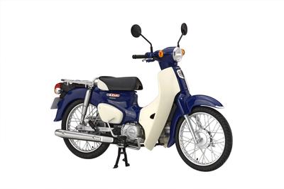 Модель Fujimi NEXT Series Honda Super Cub 110 Denim Blue Пластиковая модель (ФУДЗИМИ) 1/12 №6 (Urvain Металлик)