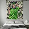 Billie Eilish Custom Name Wall Tapestry Aesthetic Wall Hanging Printed Fabric Blanket Decorative Tapestries for Bedroom Living Room Home Decor