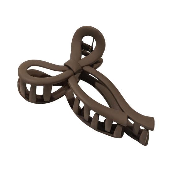 Зажим для волос с бантом, крепкий захват, аккуратно удерживает волосы, зажим для волос, аксессуар для волос, зажим-коготь из пластика, металлическая пружина, большая заколка для волос для путешествий, душа, работы