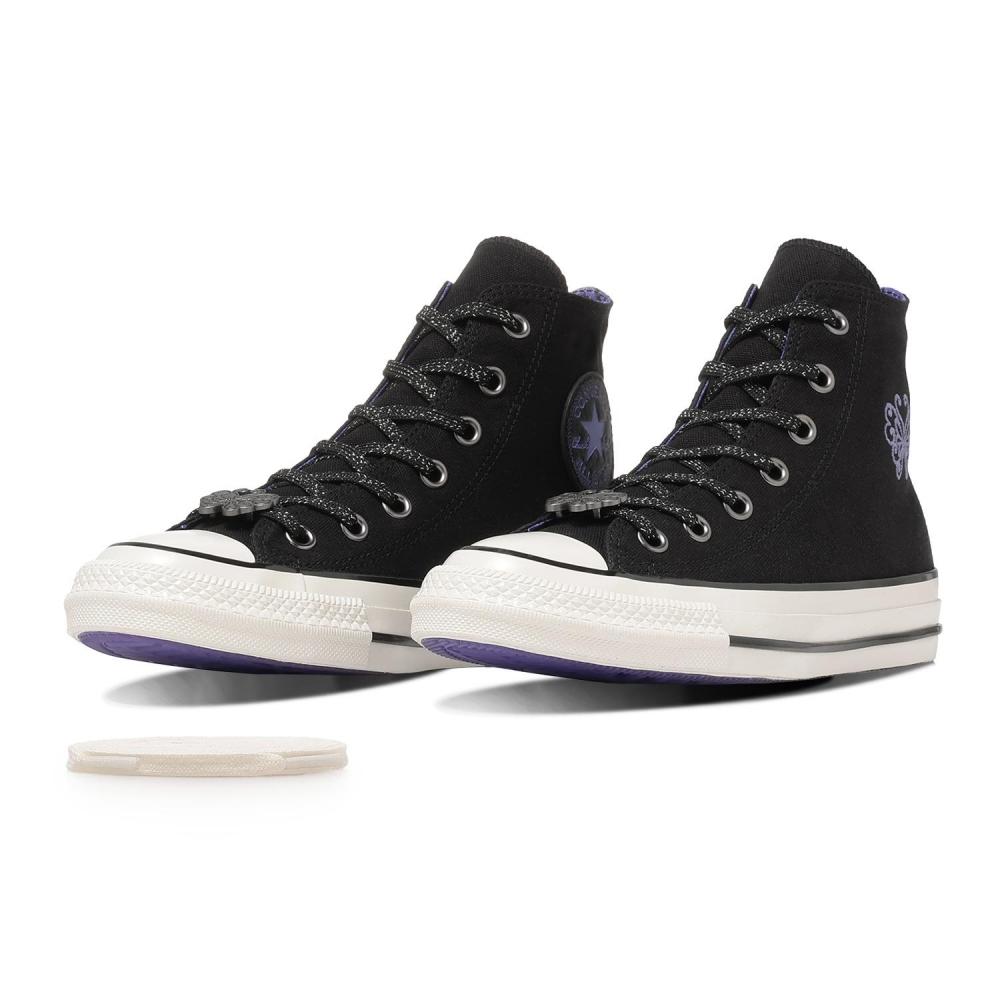 Converse Женские кроссовки S aS Aged Hi Черно-фиолетовые 31318040