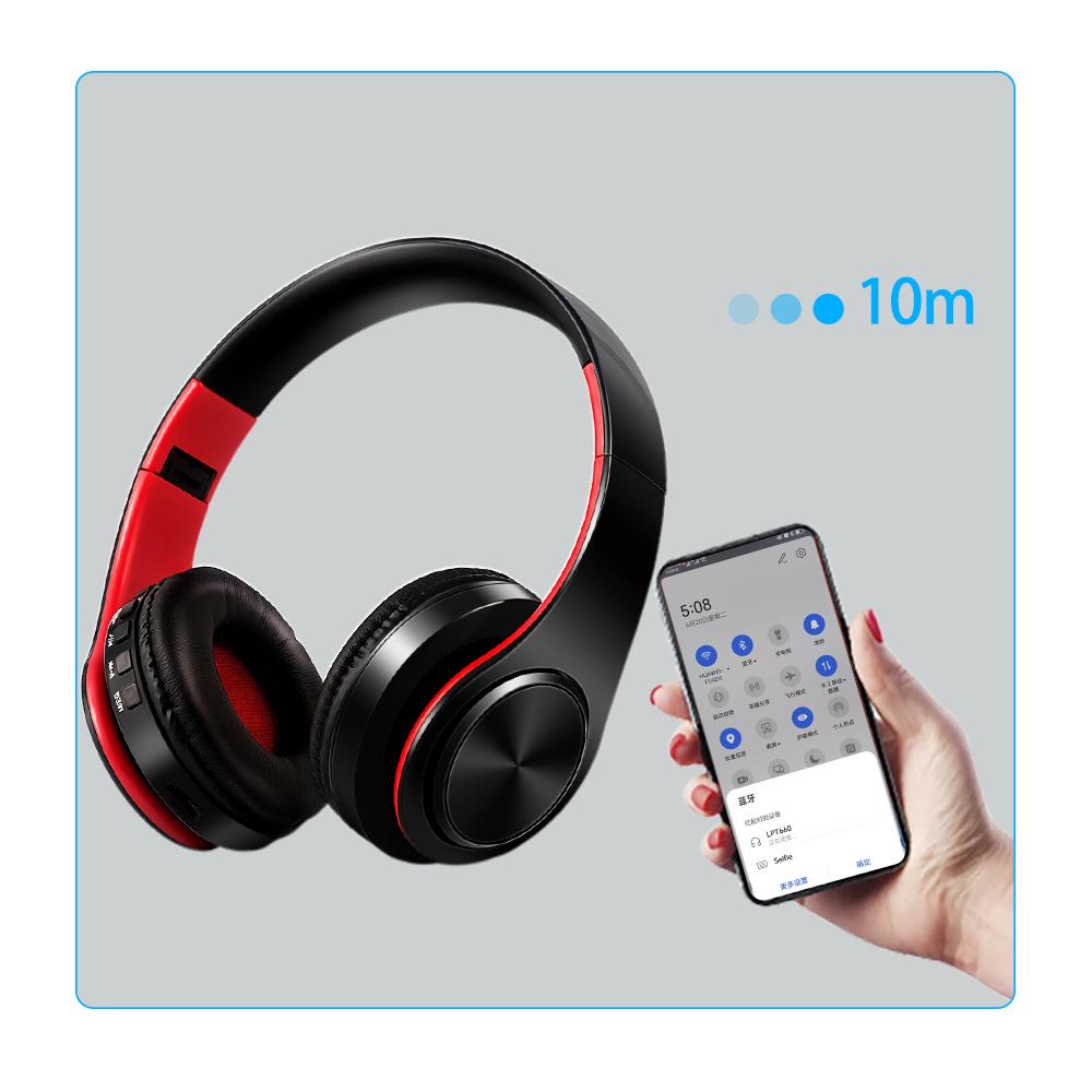 Лучшие наушники Bluetooth-наушники Беспроводные наушники с зарядным устройством Спортивная гарнитура