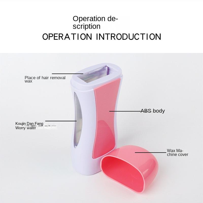 Воск для удаления волос, подогреватель, полоски из пчелиного воска для депиляции, специальный аппарат для горячего воска, восковой блок, расплавленное средство для удаления эпиляции, косметическое устройство
