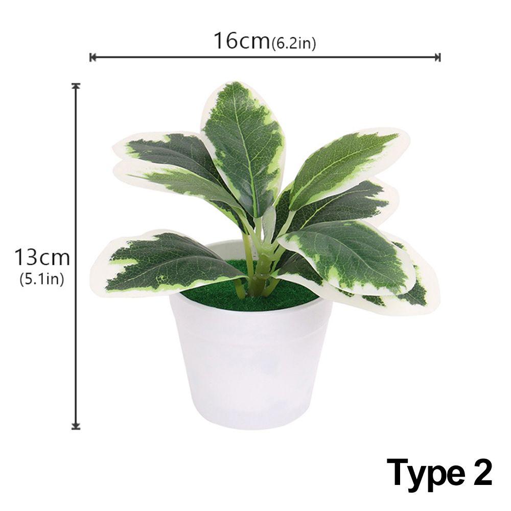 Desktop Ornament Lifelike Greenery Potted Simulation Scindapsus Faux Grass Artificial Plants Bonsai