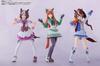 BANDAI SPIRITS S.H.Figuarts Uma Musume Pretty Derby Silence Suzuka, approximately 134mm ABS & PVC painted action figure