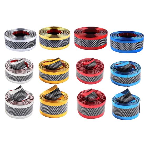 Накладки на пороги автомобиля, самоклеящаяся защита от столкновений, гибкий автомобильный бампер, край двери, защитная наклейка, Стайлинг автомобиля