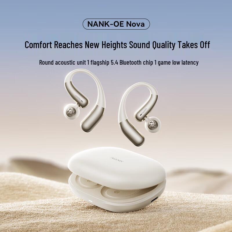 NANK OE Nova Open-Ear Air Conduction Bluetooth Sport Earbuds