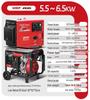 Popular Science Low Noise Diesel Generator 5-20KW Single/Three-Phase 220V/380V