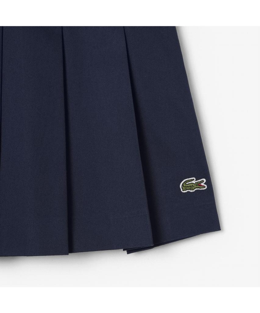 LACOSTE Женская мини-юбка из хлопкового габардина со складками Jf8001-55N 166