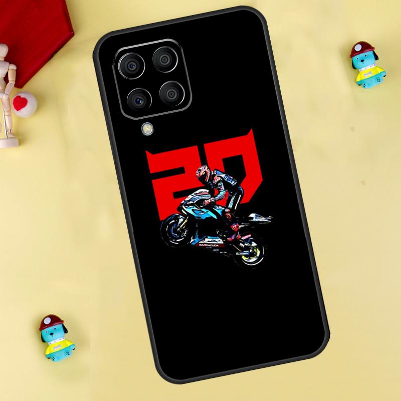 Moto Fabio Quartararo Case For Samsung Galaxy M35 M55 M15 M11 M12 M13 M14 M06 M16 M36 M56 M31 M53 M32 M52 M34 M54