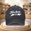 Hockey Dad Adjustable Baseball Cap  Lightweight Vintage Streetwear Hat for Unisex  Women Outdoor Sports Hiking Teacher Gifts