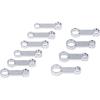 Набор переходников для угловых гаечных ключей Tone Offset Wrench Adapter Set HFWA310, 10 предметов, прочный стальной набор инструментов.