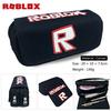 Virtual World Game Roblox Peripheral Pencil Case Pencil Case Backpack Canvas Student Large-capacity Pencil Case
