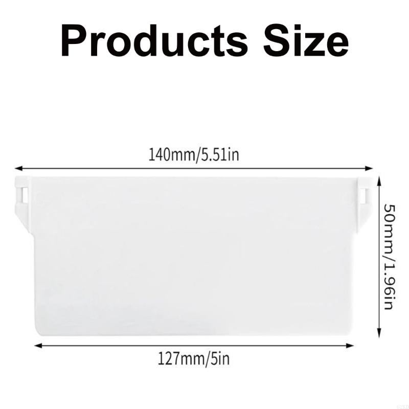 62KD Pack Of 10 Vertical Blind Bottom Weights Plastic Replacement For 127mm/5inch Slats White Plastic Replacement Spares