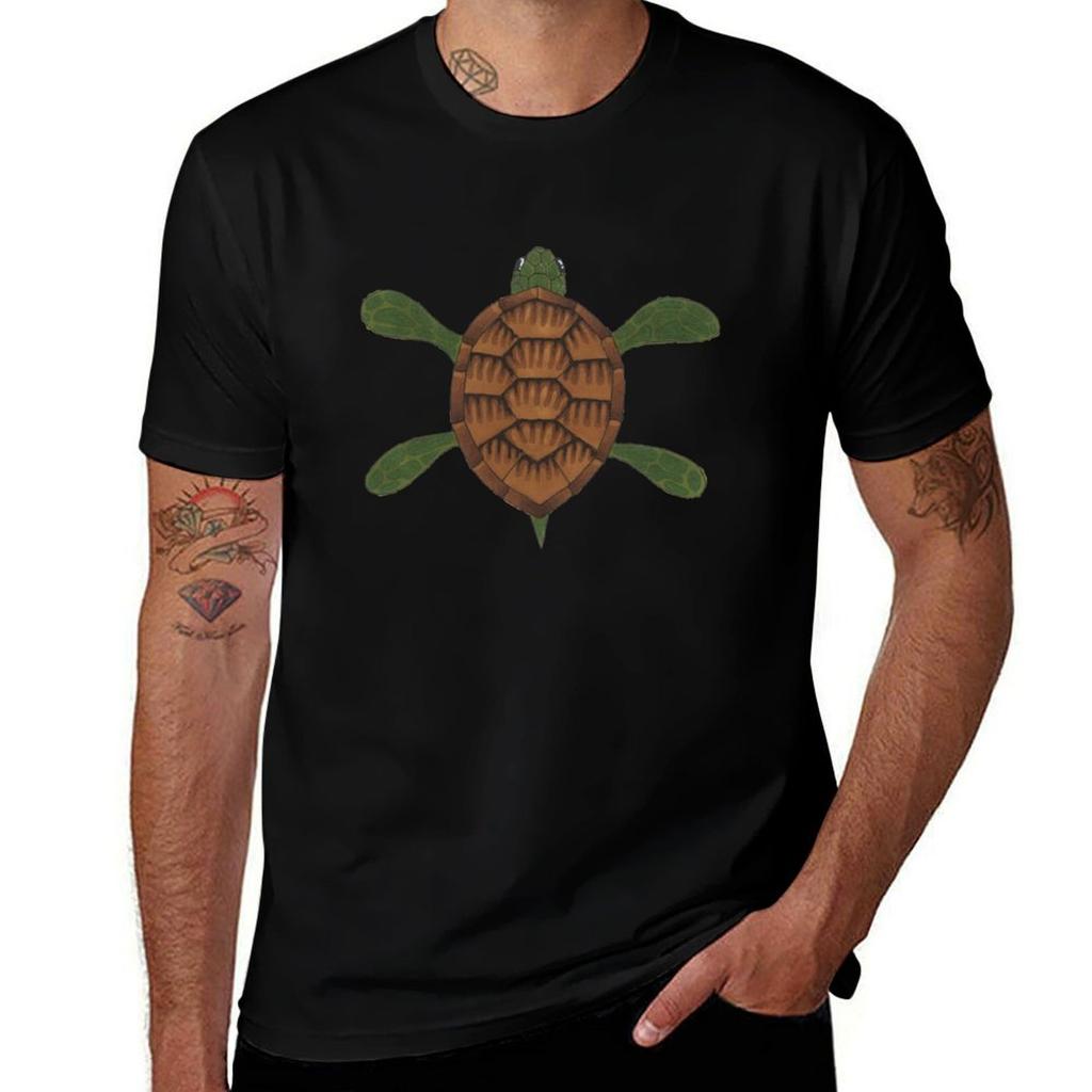 Turtle Turtle Tshirt Printed T Shirts For Unisex T Shirts For Unisex Cotton Funny Tshirt