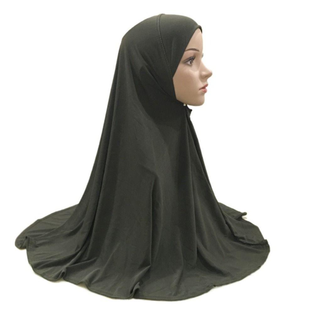 Полный мусульманский платок хиджаб внутренние шапки исламский нижний платок мягкий мусульманский хиджаб шарф шапки женские