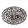 Винтажный мужской ремень с пряжкой Western Eagle, ковбойские овальные пряжки с гравировкой